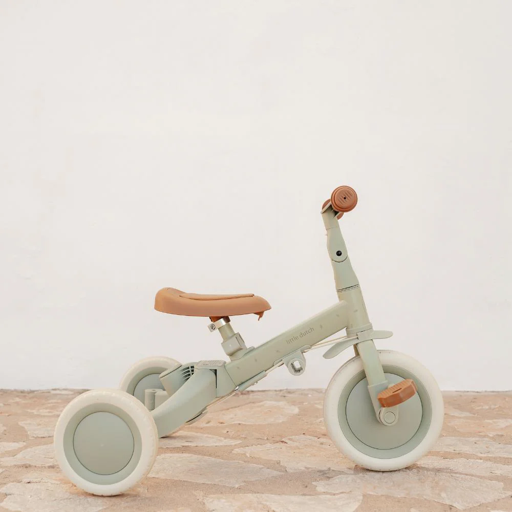 Triciclo Evolutivo 4 em 1 Little Dutch Green - Image 7