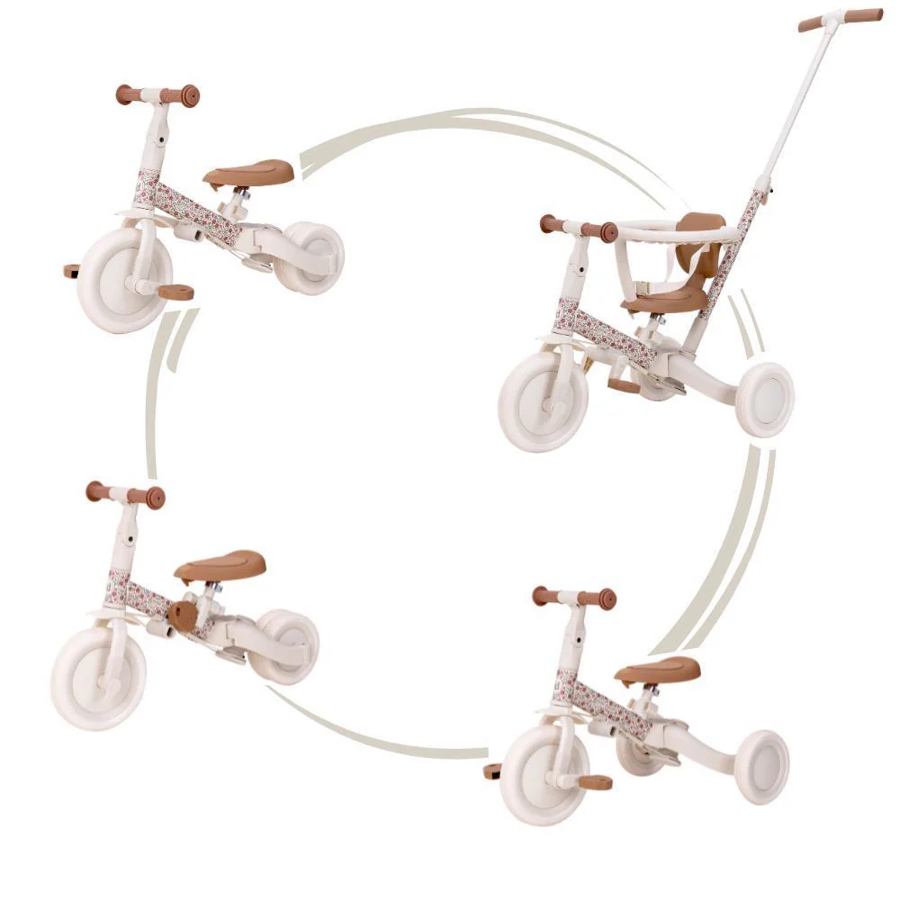 Triciclo Evolutivo 4 em 1 Little Dutch Sunny Flower - Image 2