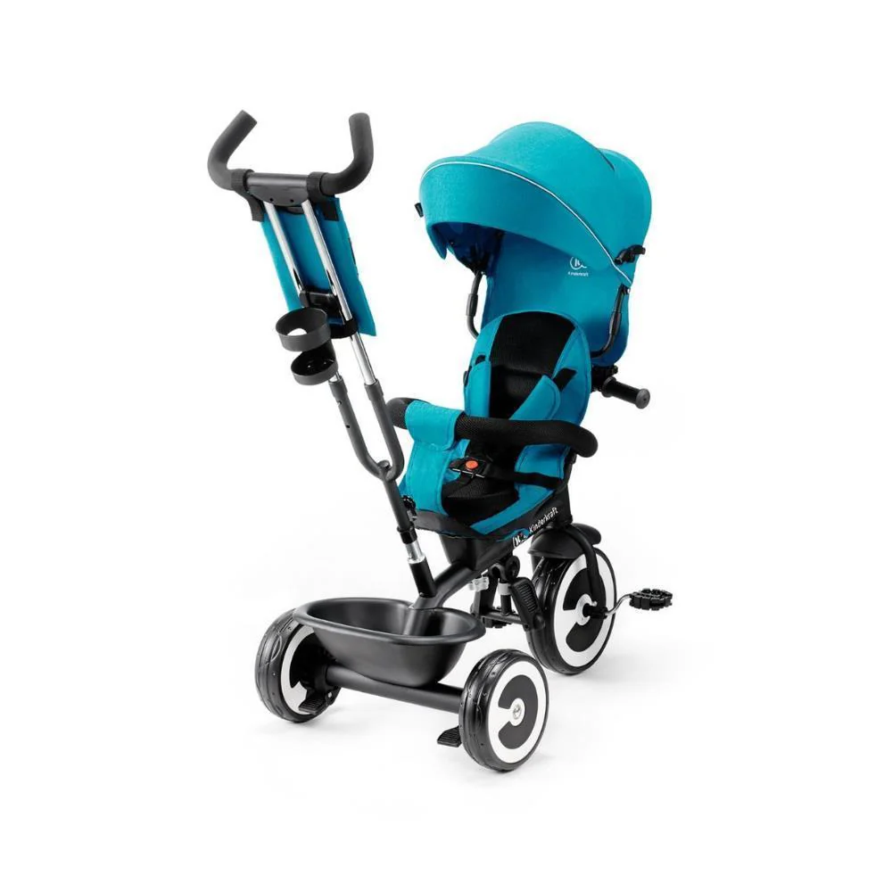 Triciclo Kinderkraft Aston 3em1 Turquoise - Image 3