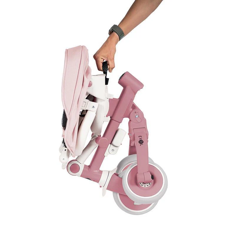 Triciclo Multifuncional com Capota Olmitos Evol Pink - Image 13