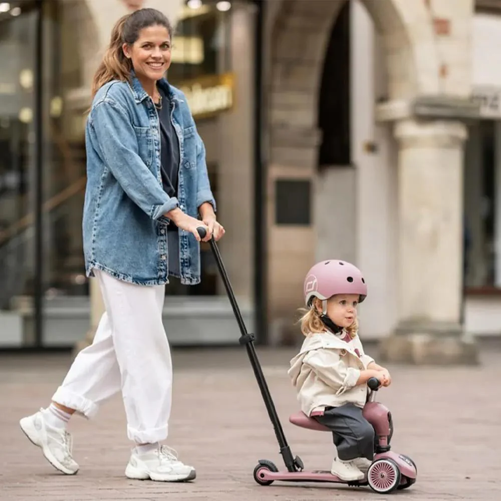 Trotinete 2em1 Scoot & Ride Highwaykick 1 Push and Go Wildberry - Image 8