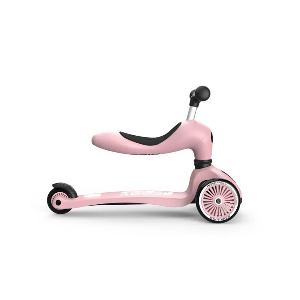 Trotinete 2em1 Scoot & Ride Highwaykick 1 Rose - Image 3
