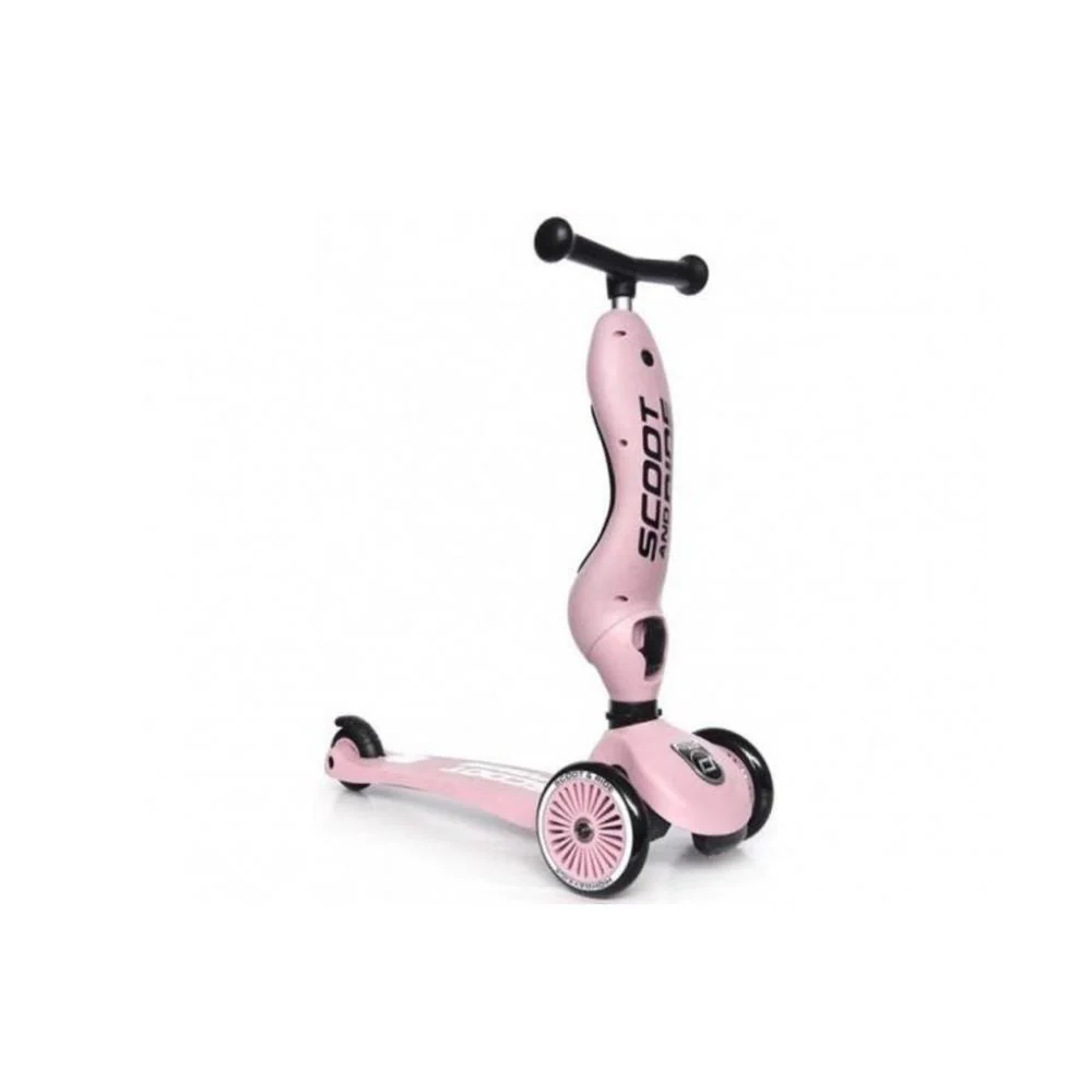 Trotinete 2em1 Scoot & Ride Highwaykick 1 Rose - Image 4