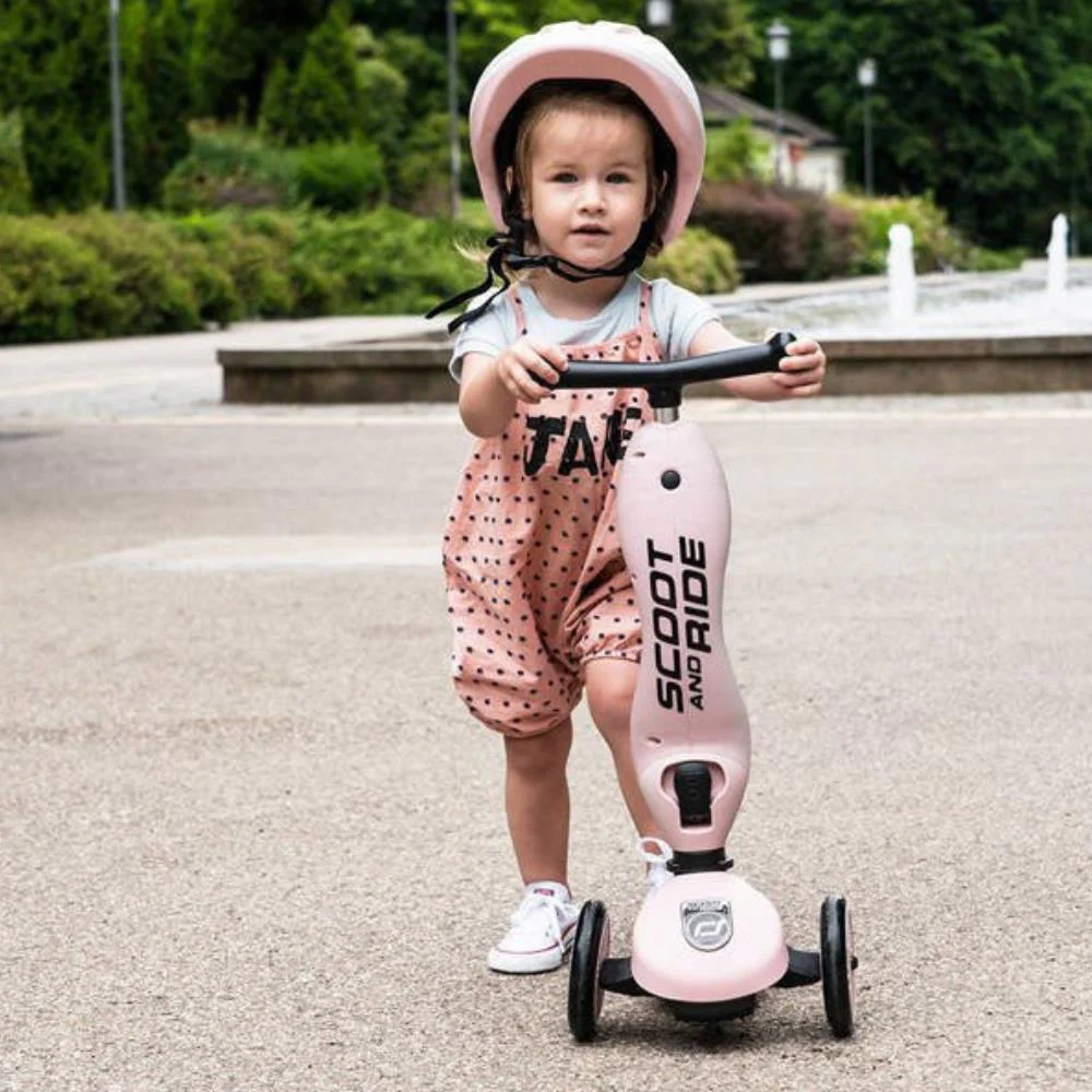 Trotinete 2em1 Scoot & Ride Highwaykick 1 Rose - Image 6