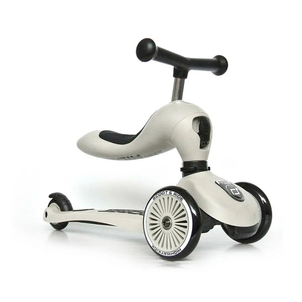 Trotinete 2em1 Scoot & Ride Highwaykick 1 Ash - Image 2