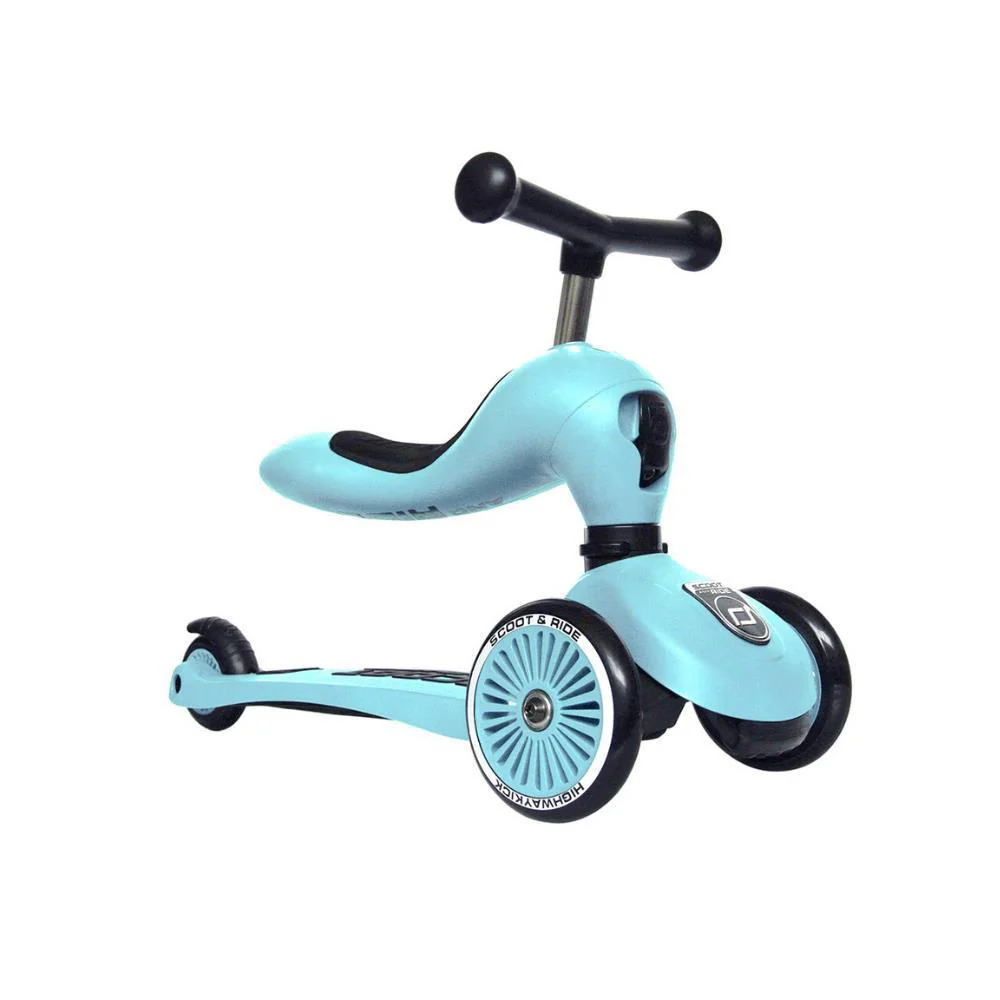 Trotinete 2em1 Scoot & Ride Highwaykick 1 Blueberry - Image 2