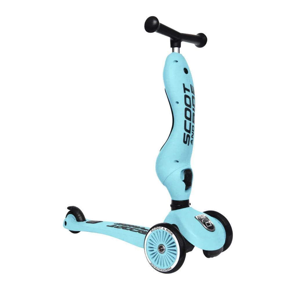 Trotinete 2em1 Scoot & Ride Highwaykick 1 Blueberry - Image 4