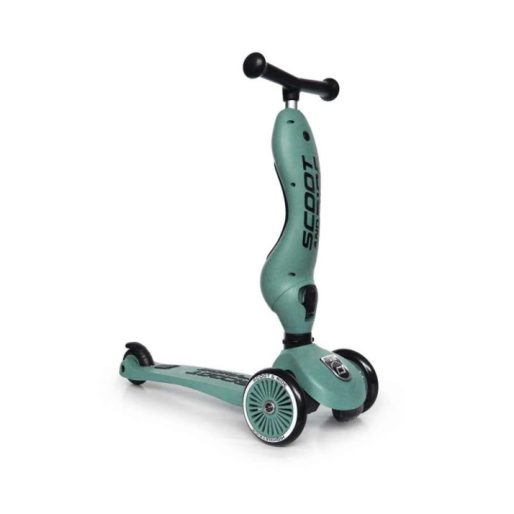 Trotinete 2em1 Scoot & Ride Highwaykick 1 Forest - Image 3