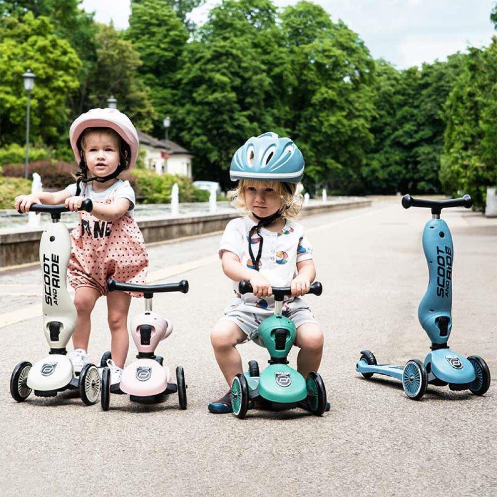 Trotinete 2em1 Scoot & Ride Highwaykick 1 Forest - Image 4