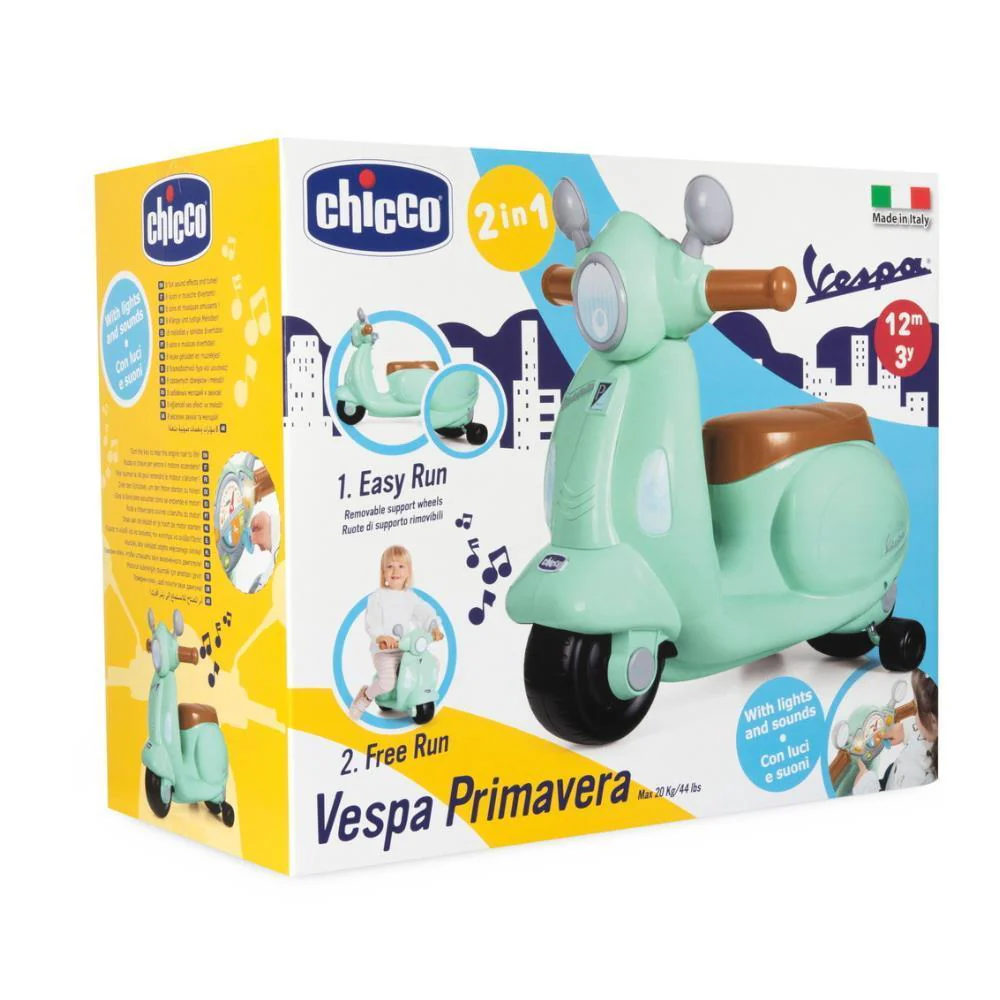 Vespa Chicco Ride-On Latte Menta - Image 3