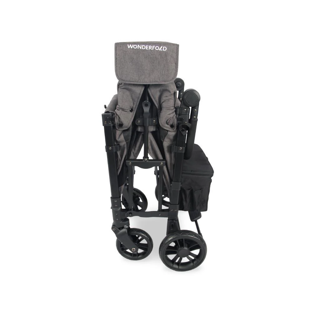 Wonderfold W2 Elite Stroller Wagon Charcoal Gray 2 Lugares - Image 7
