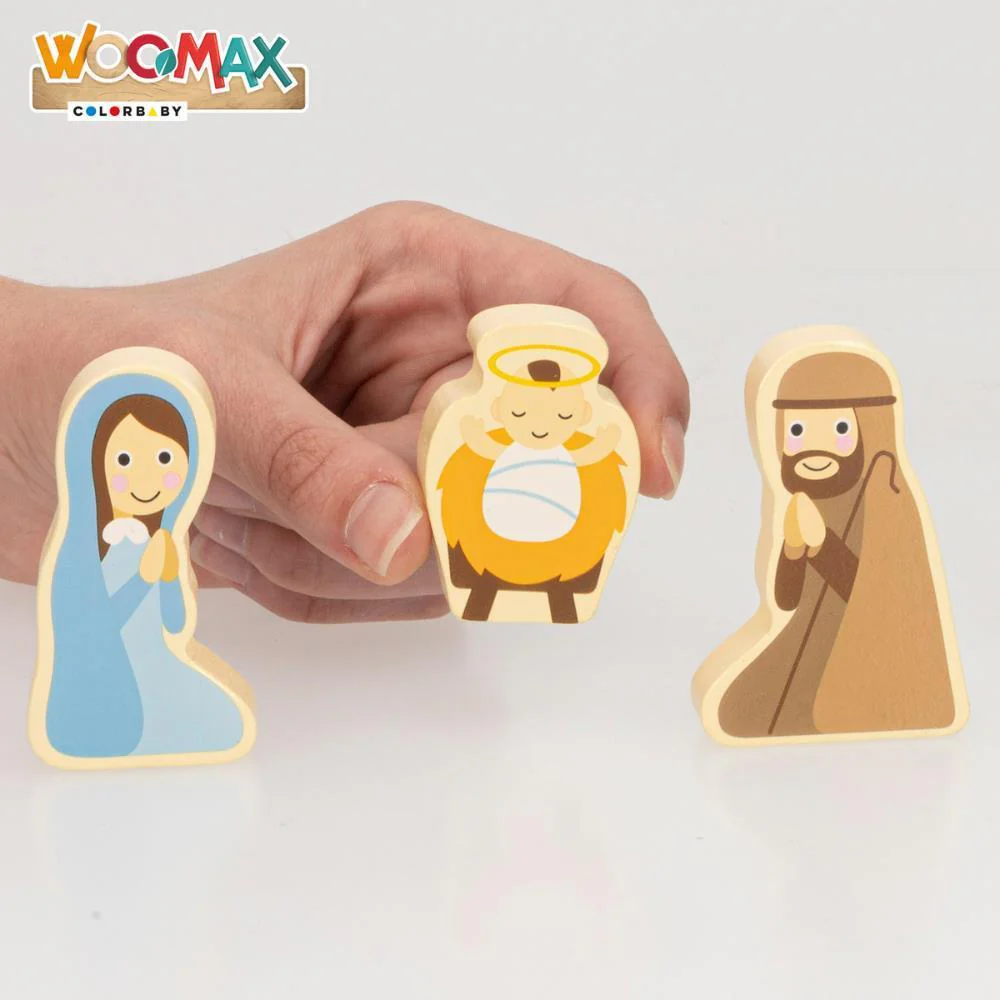 Woomax Presépio de Belém Magnético em Madeira - Image 4